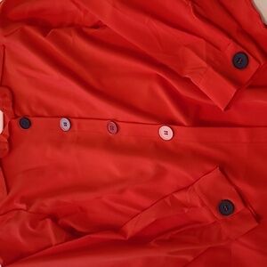 Cherry Red Button Down, Small